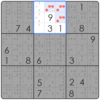 hidden triples in sudoku